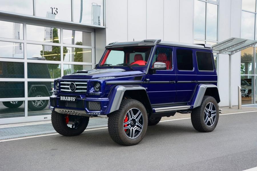  Mercedes-Benz G500 4x4&sup2; Blue and Red by Brabus 2016 года  (фото 1 из 31)